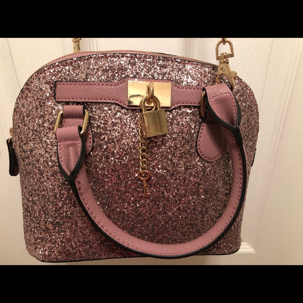 Aldo Glitter Cormack Glitter Bag